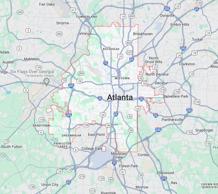 Atlanta Map